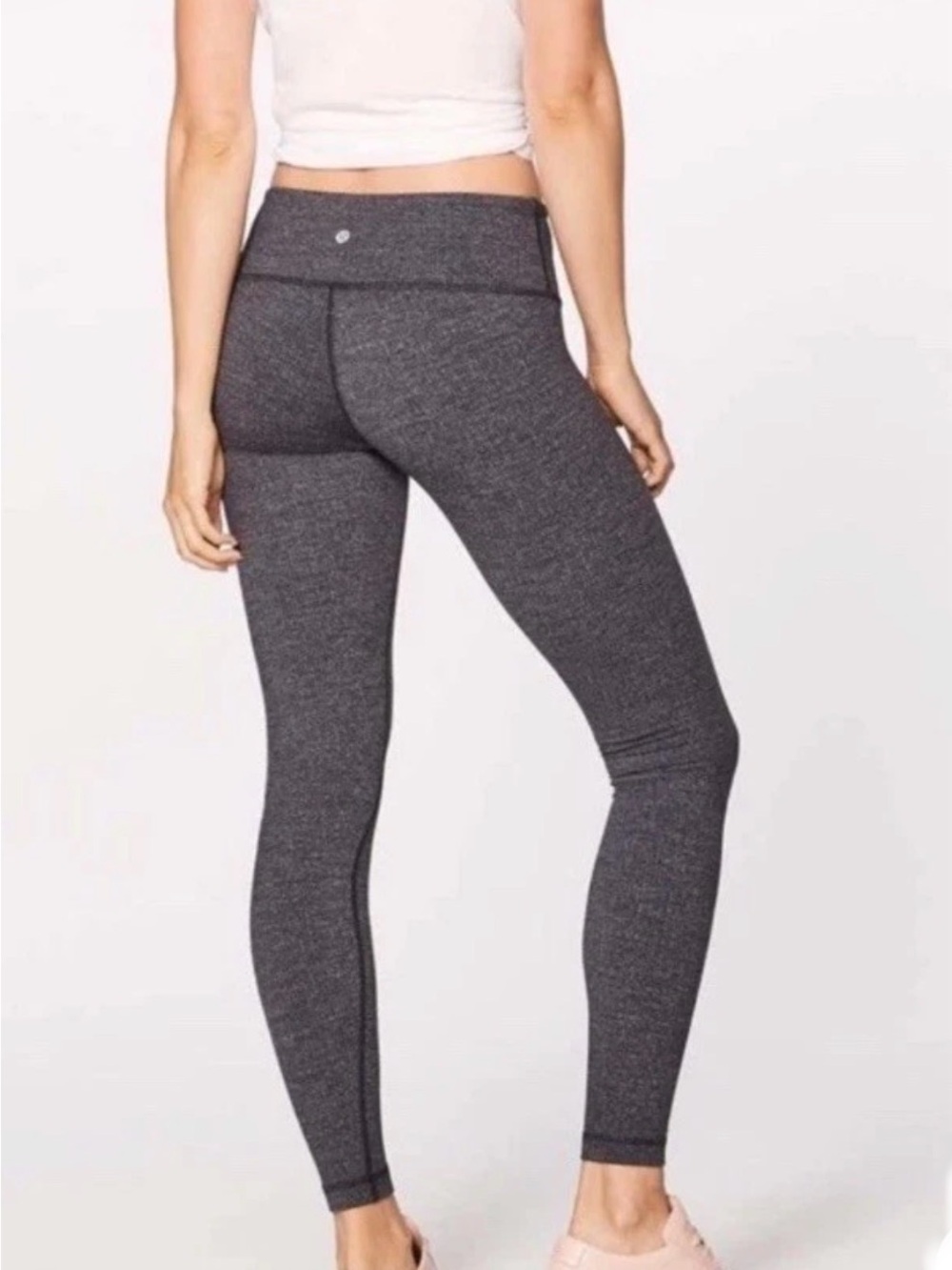 lululemon athletica Dark Heather Gray High-Rise Leggings